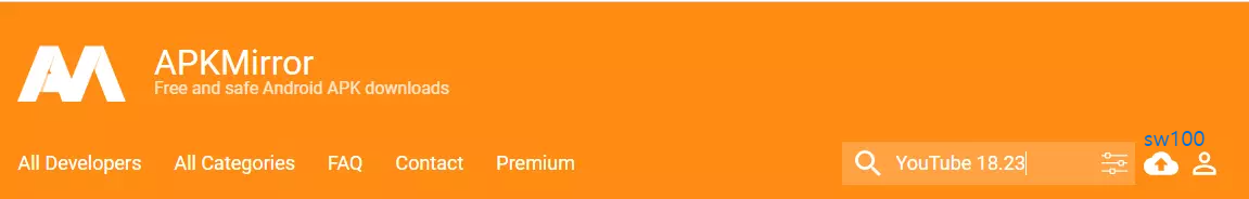 APKMirror 웹사이트