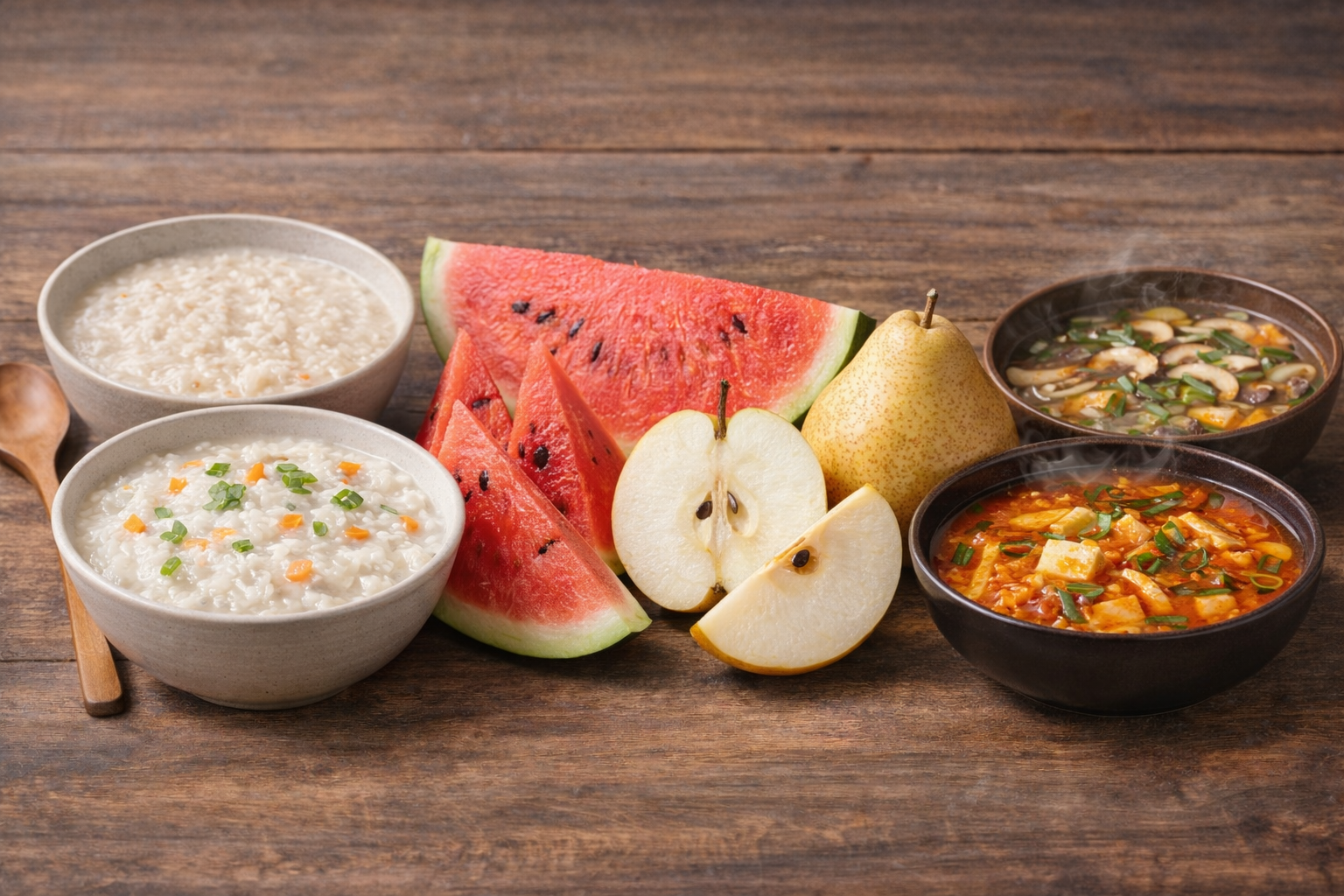 수분이 풍부한 음식