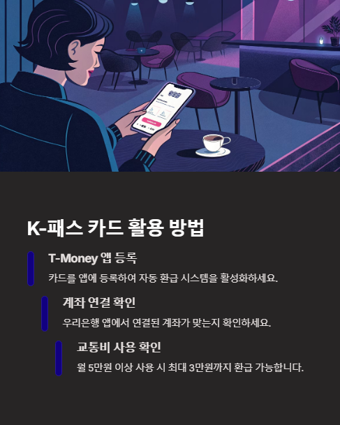 k패스 카드 활용 방법