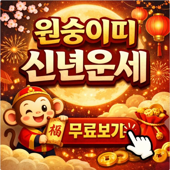 2026 병오년 원숭이띠 신년운세 무료로 보는 법