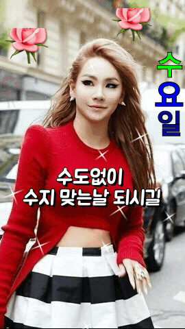 수요일 인사말 10