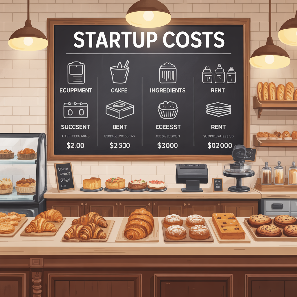 베이커리 카페 창업 비용