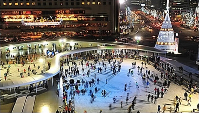 서울광장-스케이트장