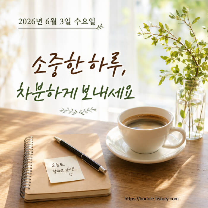 6월 좋은글 이미지