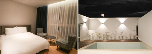 진해 인터시티 호텔 룸 VIP 테라스 사진