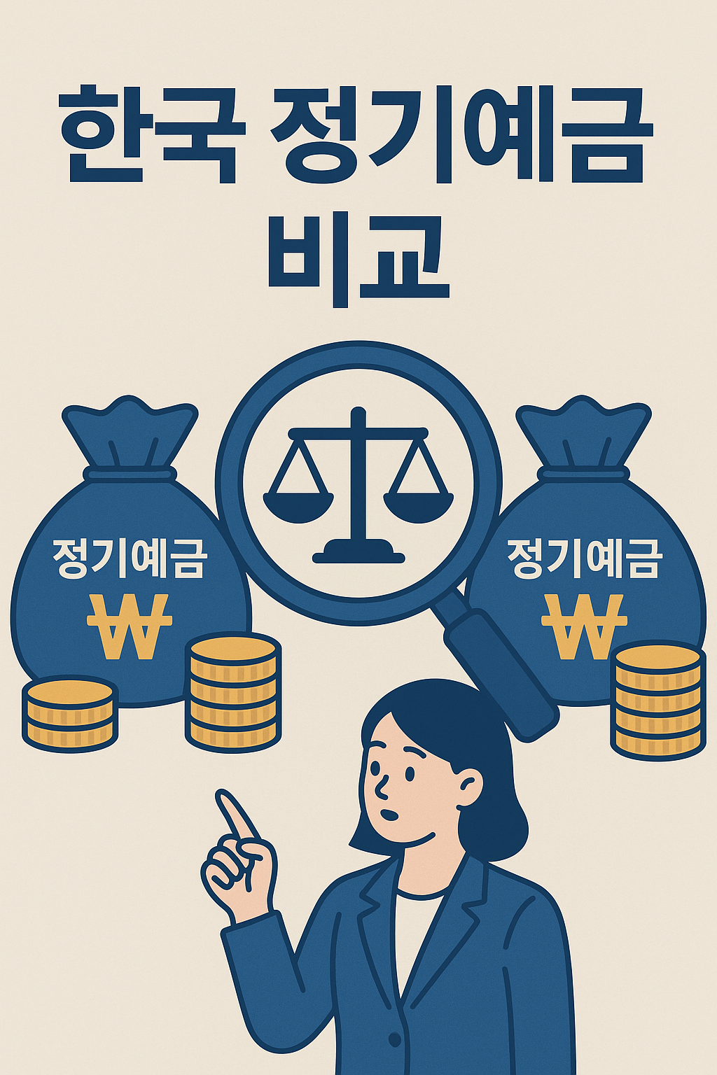 한국 정기예금 비교 이미지