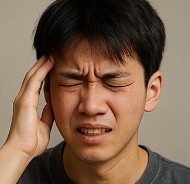 머리가 찌릿찌릿 아파요