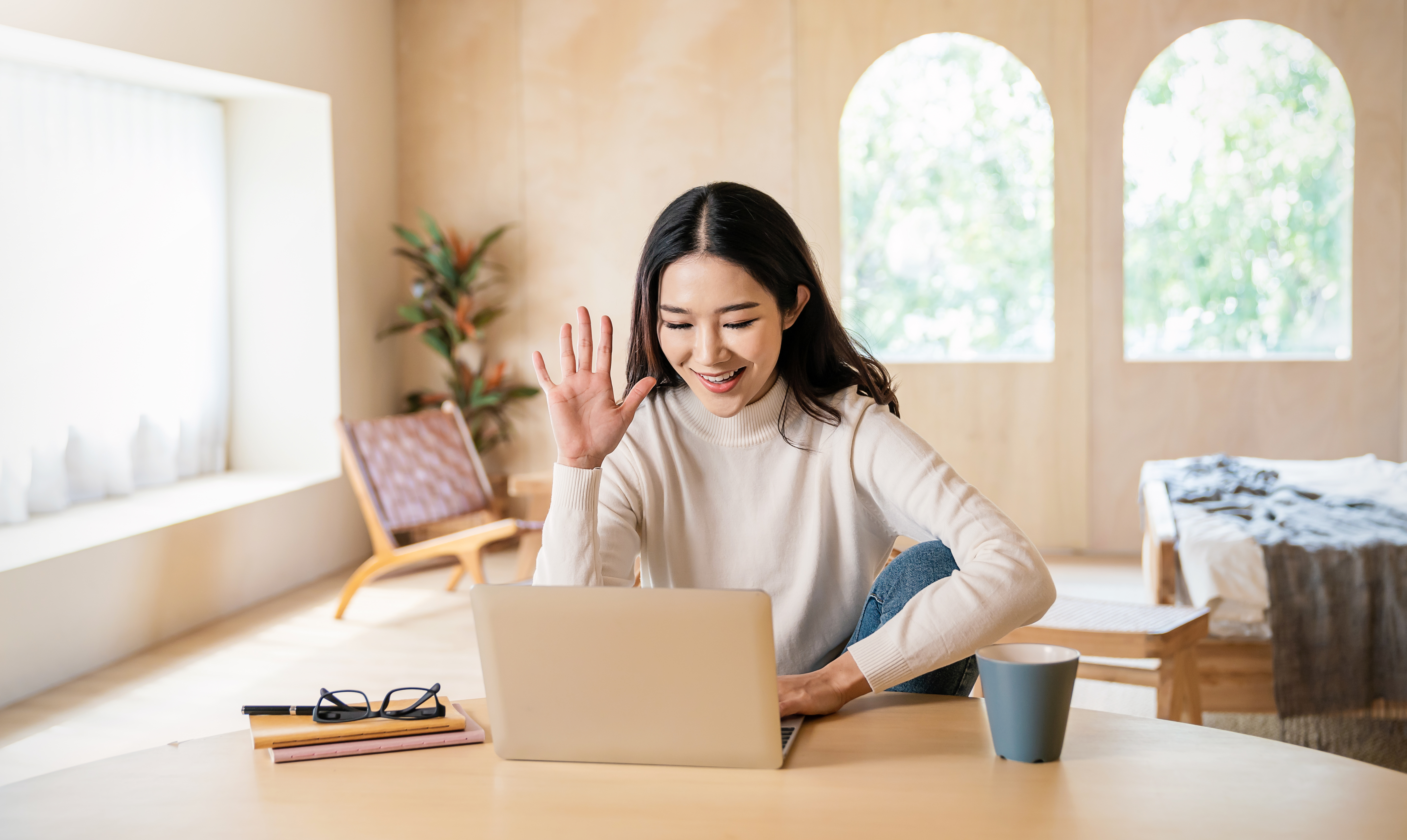 AI 안부확인 서비스 관련 사진