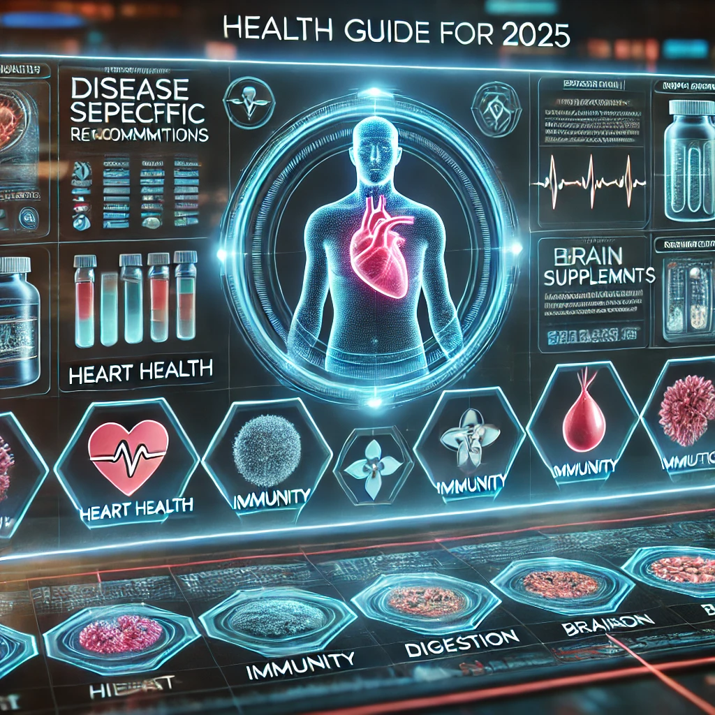 2025년 질병별 건강기능식품