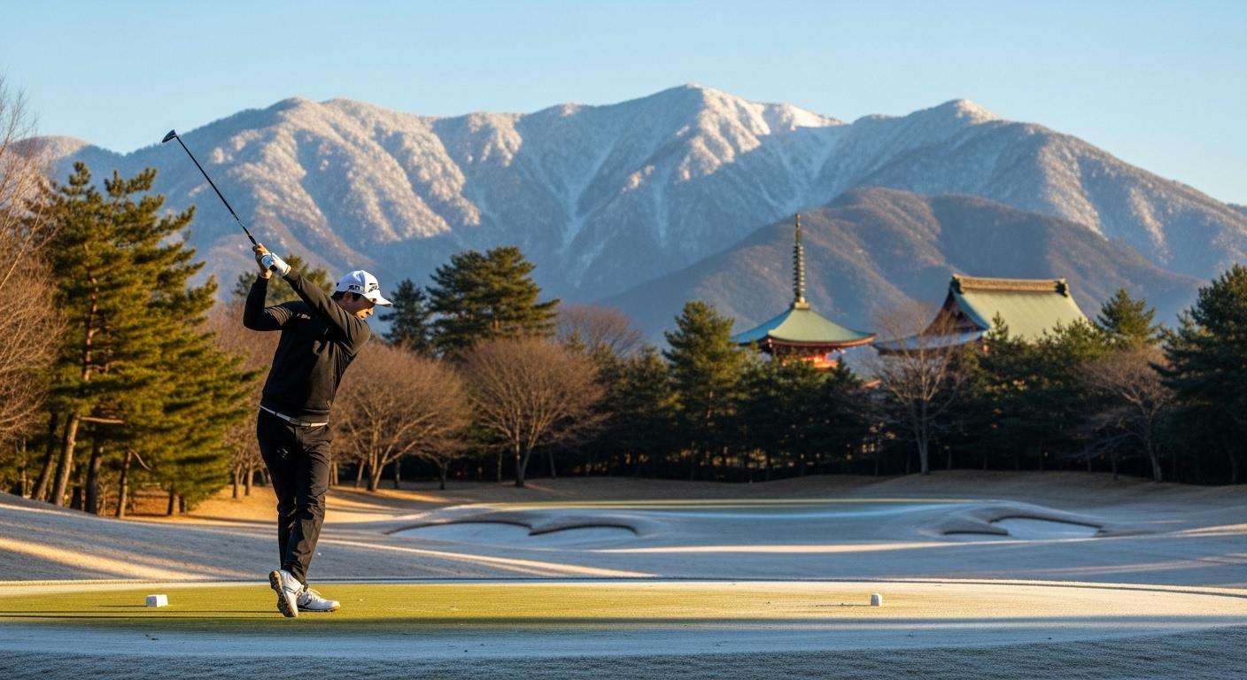 일본 겨울 골프여행 추천