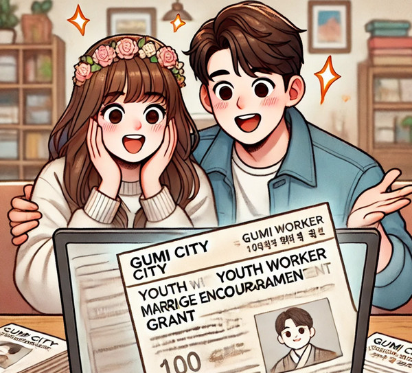 구미시-청년근로자-결혼장려금