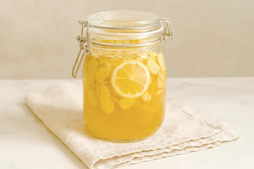 생강청 숙성하기