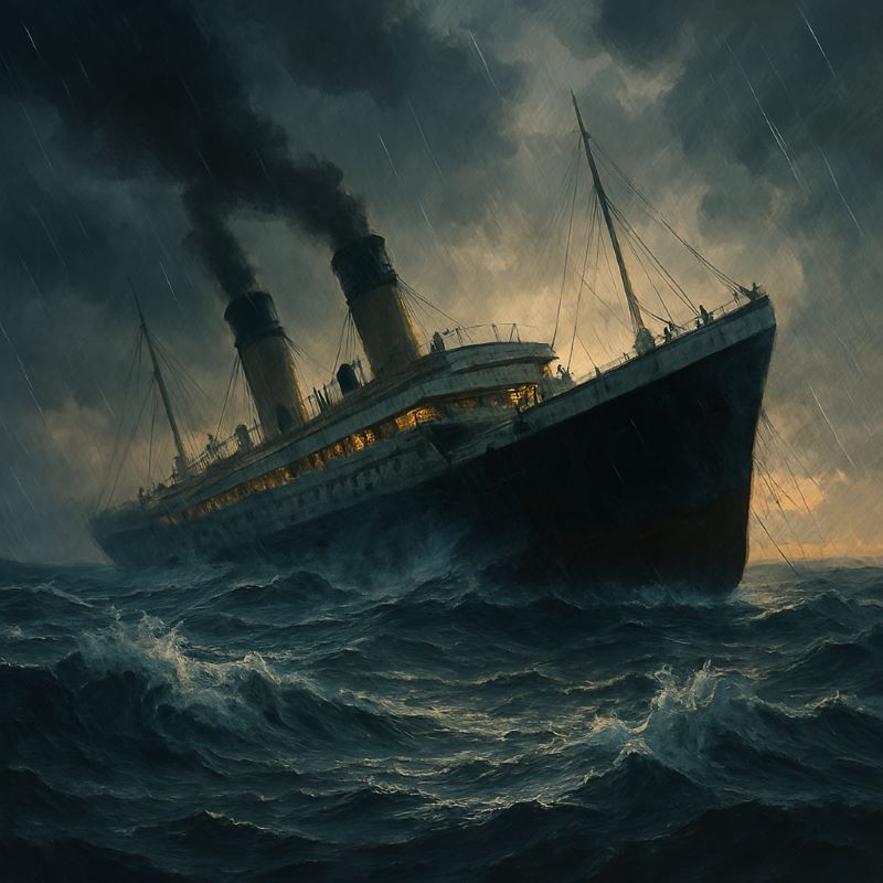 배가 침몰하는 꿈 – 감정적 몰입 상태