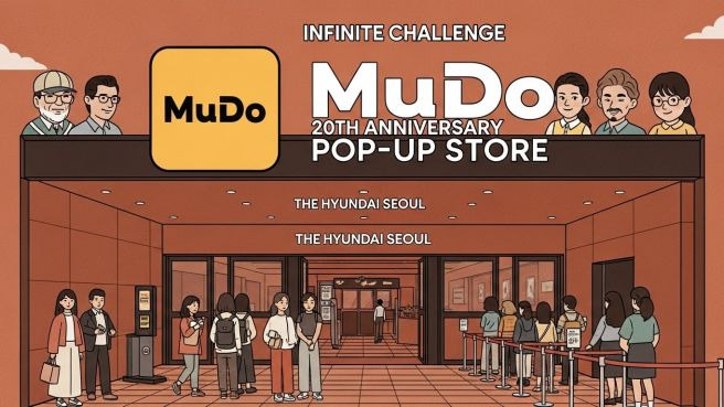 무한도전20주년 팝업 더 현대서울