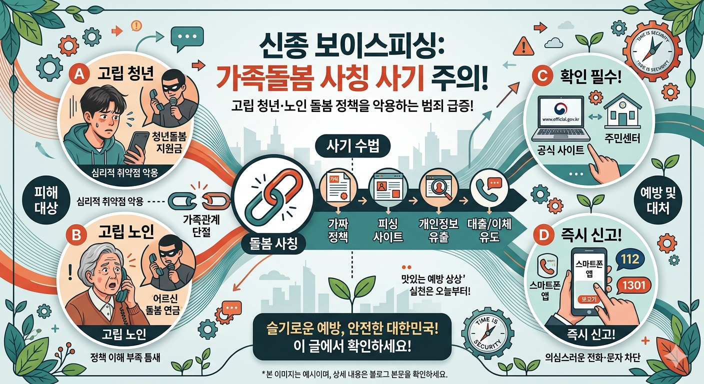 신종 보이스피싱 &lsquo;가족돌봄&rsquo;