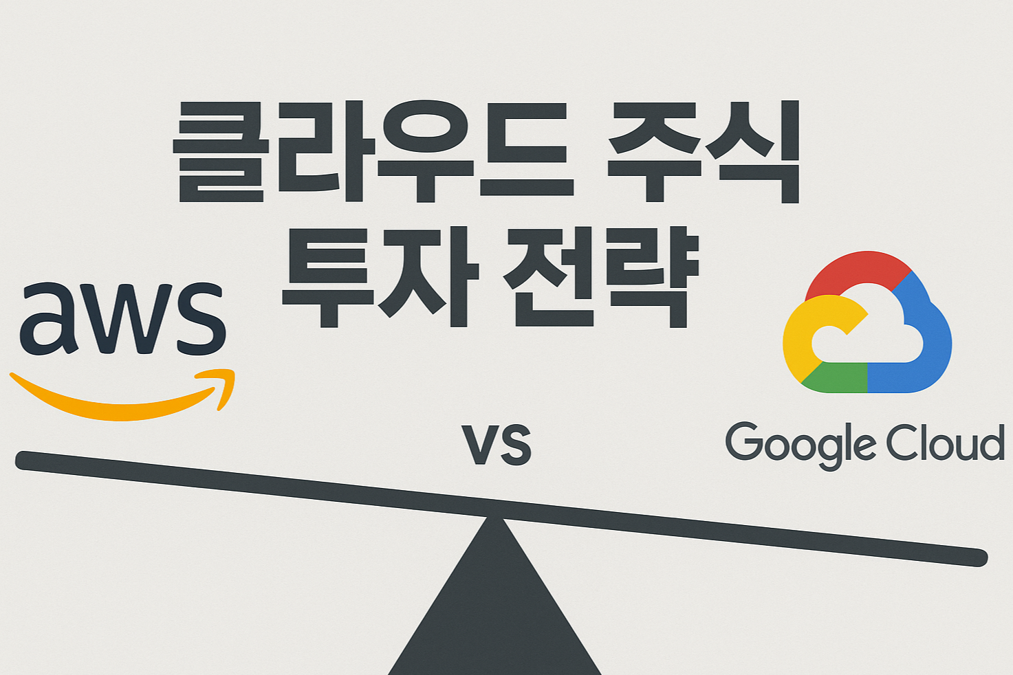2025년 클라우드 주식 투자 📊 아마존&middot;구글 심층 비교