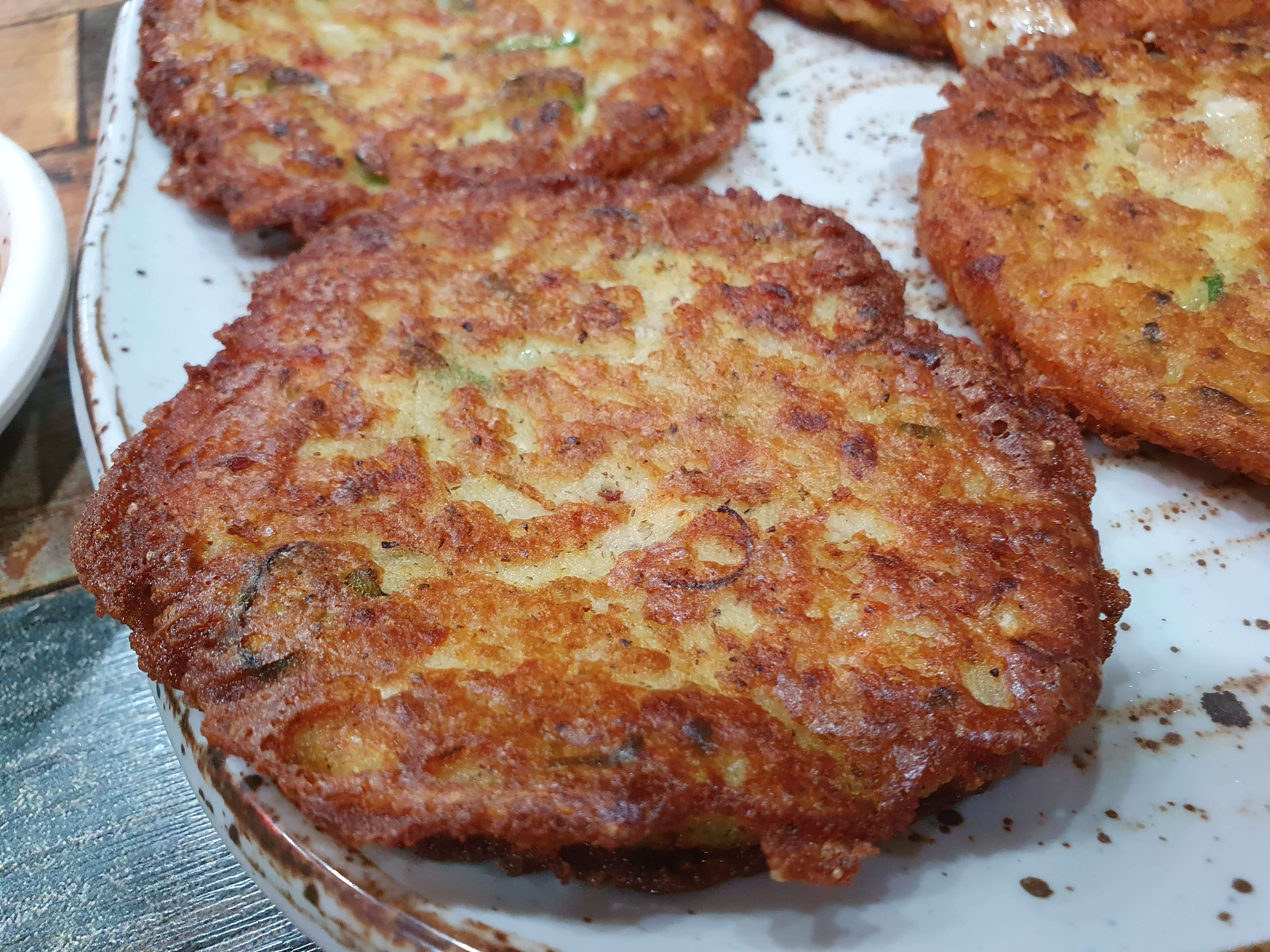 모듬빈대떡(해물, 땡초, 김치, 고기)