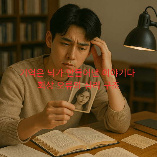 기억의심리학, 회상오류, 허위기억, 인지심리학, 기억왜곡, 뇌과학과기억, 심리학블로그, 자기이해, 감정과기억, 기억의구조
