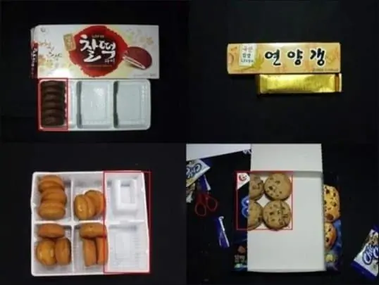 한국 과자의 악랄한 과대포장