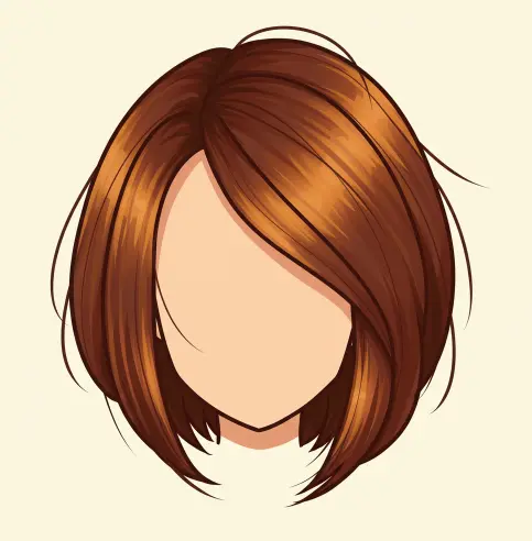 여자 사각형 얼굴에 어울리는 헤어스타일-2