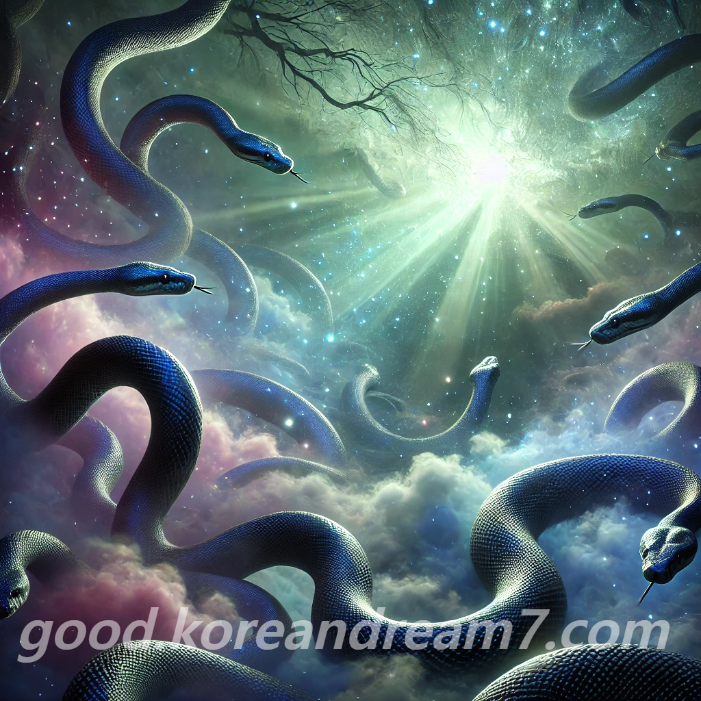 뱀 많이 나오는 꿈