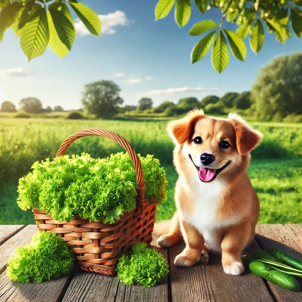 양상추의 영양소와 강아지에게 미치는 효능