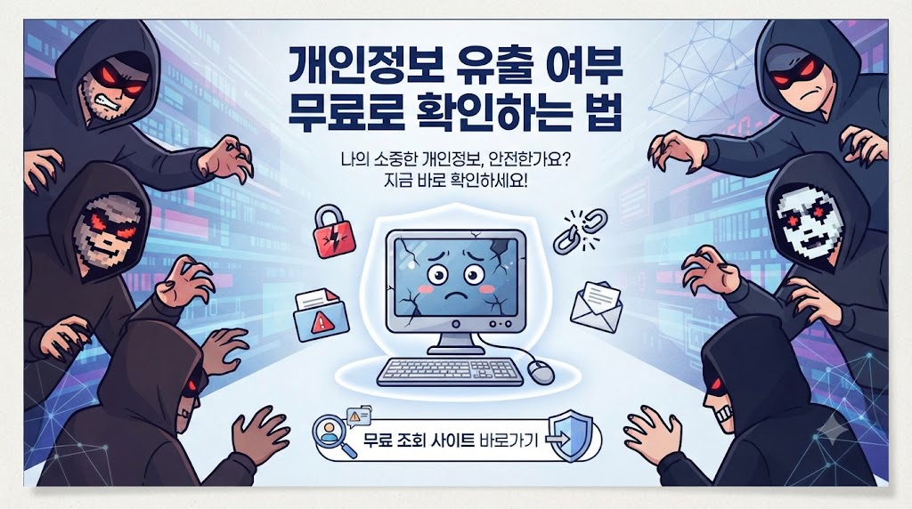 개인정보 유출 여부 확인하는 법