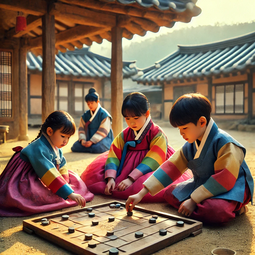 고누놀이 배우기