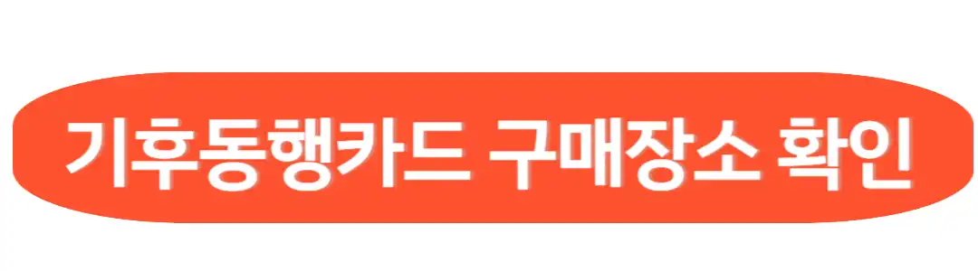 기후동행카드 구매장소 확인