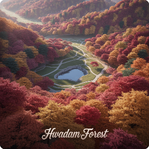 2025 화담숲 단풍 절정시기 가상 이미지