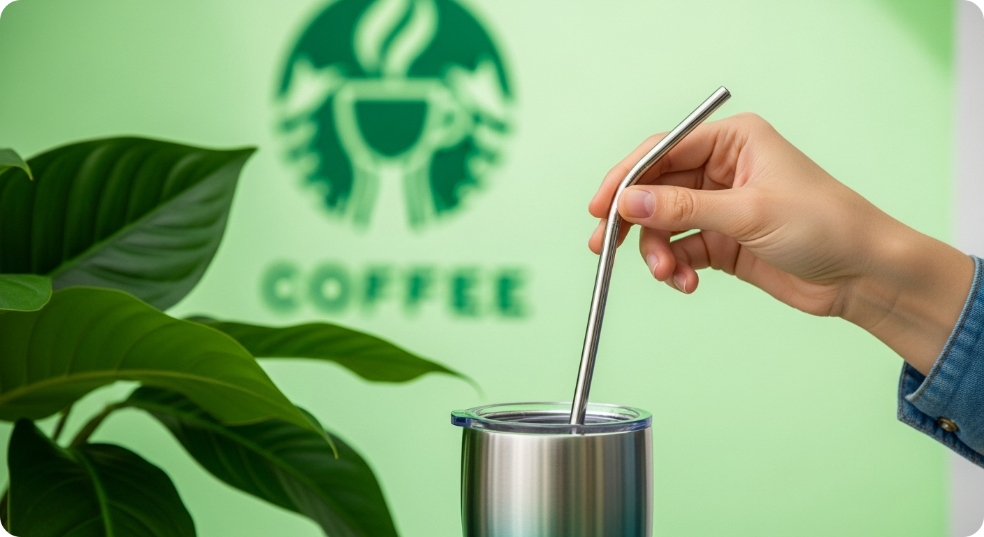 왜 스타벅스는 다시 빨대를 꺼냈나? 2025년 달라질 환경 정책 속 당신의 지혜로운 선택!