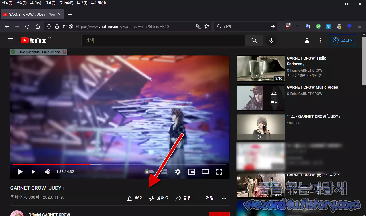 Return Youtube Dislike 비활성화