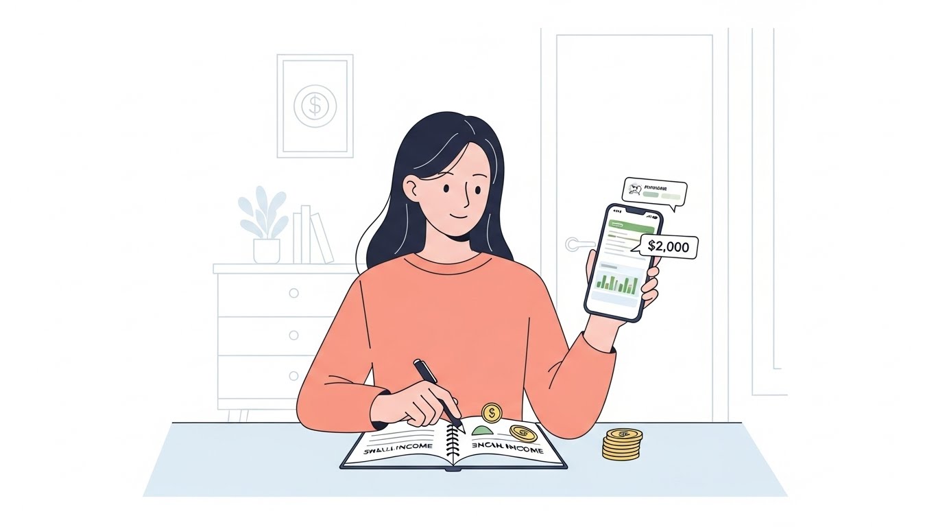 후기 글을 작성하며 고민하는 장면으로, 재택부업 알바는 솔직한 경험이 중요합니다.