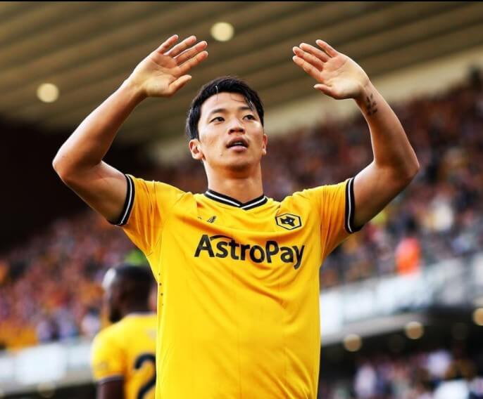 울버햄튼의 황희찬 선수