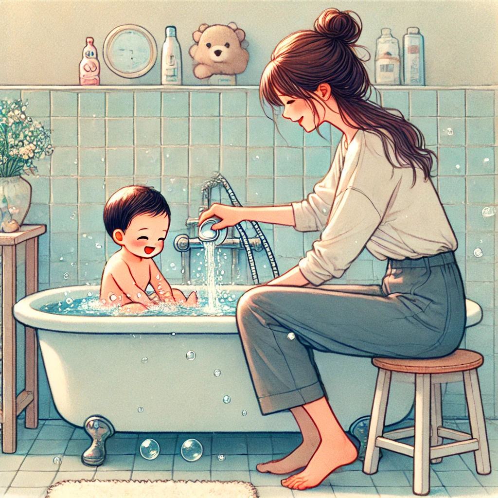 아기목욕 방법과 효과 알아보기