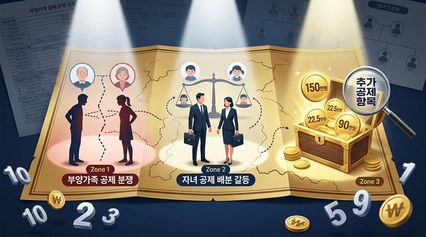 025년 기준 인적공제 대상별 요건(나이&middot;소득)과 경로우대&middot;장애인&middot;자녀세액공제를 포함한 가족 구성원별 절세 효과를 한눈에 보여주는 월급연구원의 인적공제 완전 정복 가이드