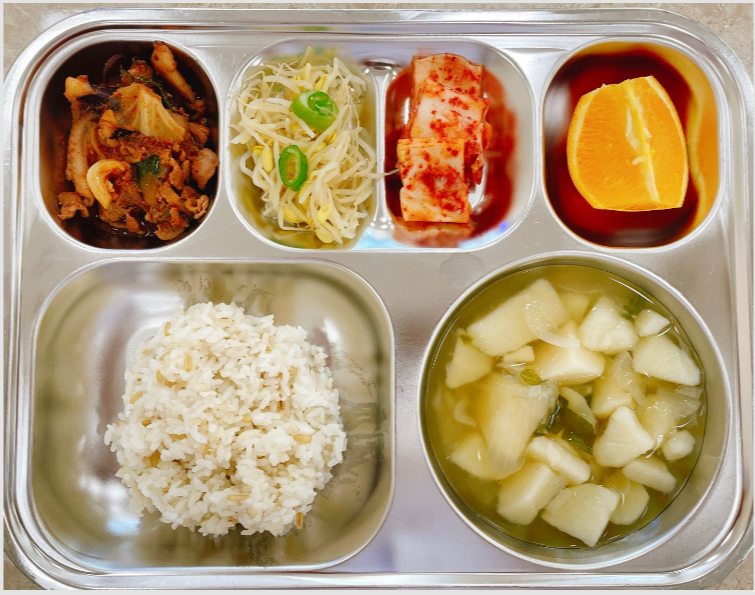 서울 강남구 중학교 급식