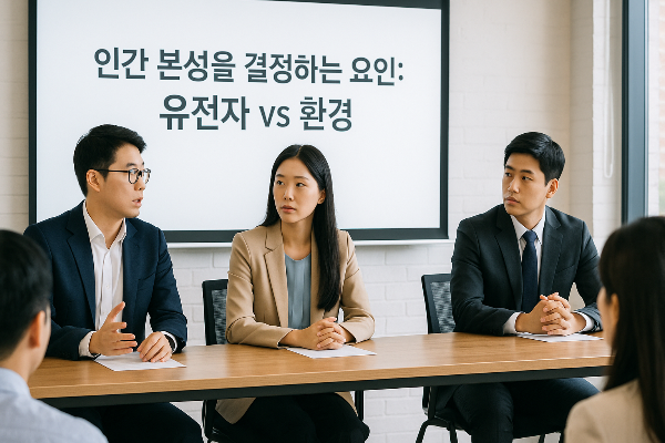 인간 본성을 결정하는 요인: 유전자 vs 환경