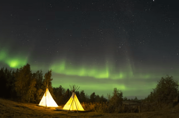 캐나다 오로라 여행 시기 명소 예산 총정리