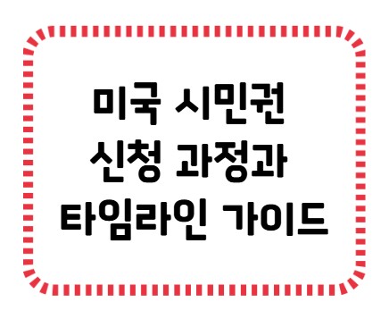 썸네일 - 미국 시민권 신청과정