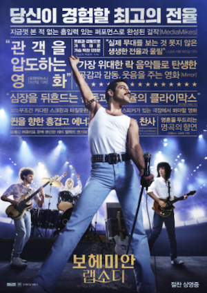 논란이 된 오스카 수상작 보헤미안 랩소디