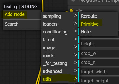 텍스트 입력 노드 추가1