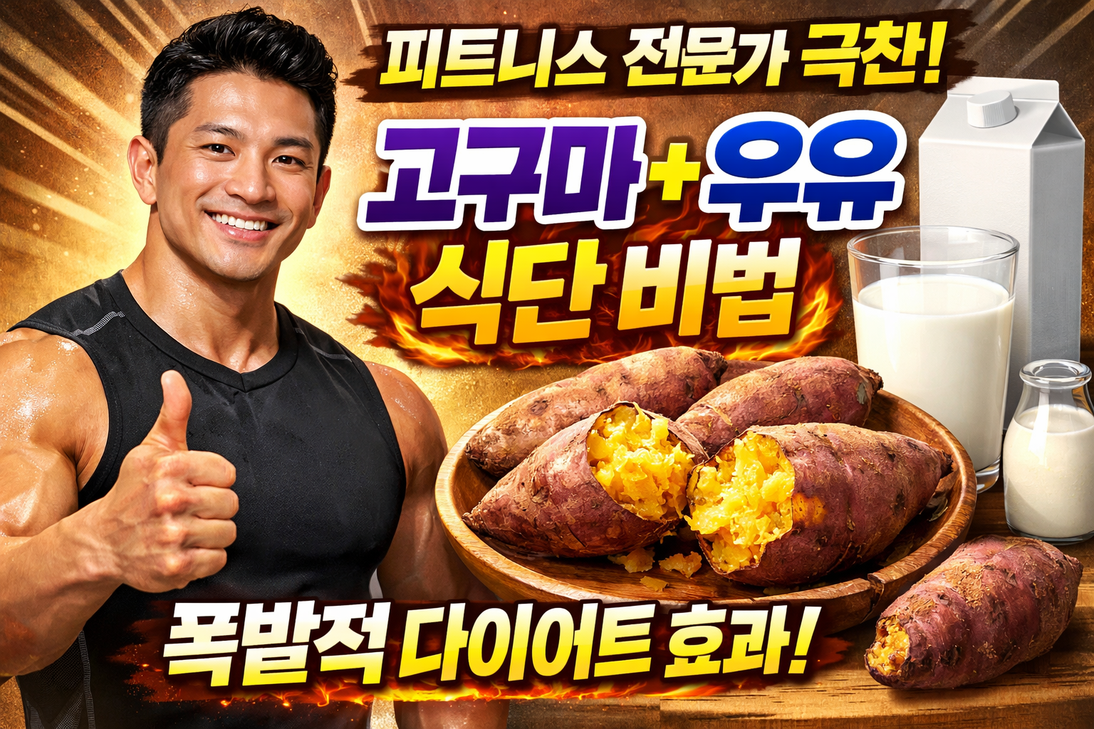 고구마+우유
