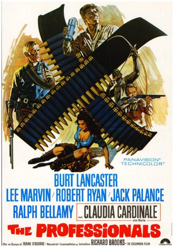 영화 4인의 프로페셔널 포스터