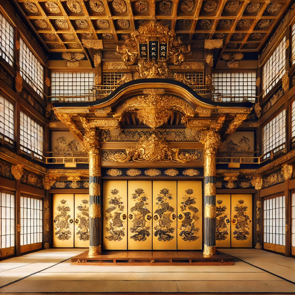 호화로운 혼마루 고텐(本丸御殿)