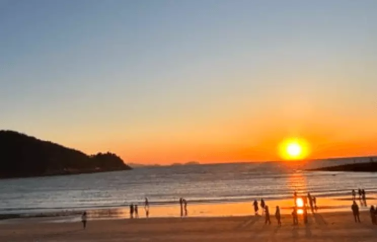 을왕리해수욕장 노을