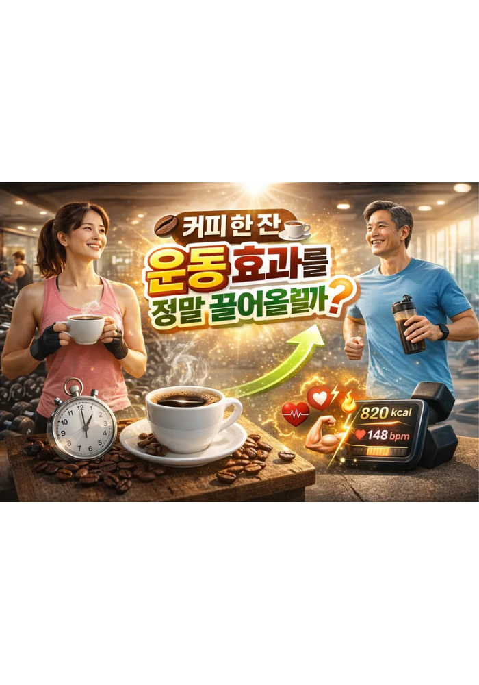 1.커피 한 잔, 운동 효과를 정말 끌어올릴까?