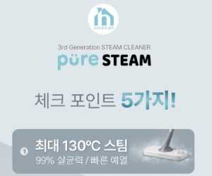 홈앤아트 퓨어 스팀청소기
