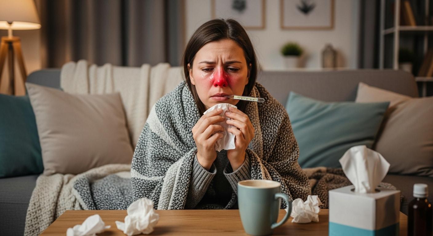 독감 증상 감기