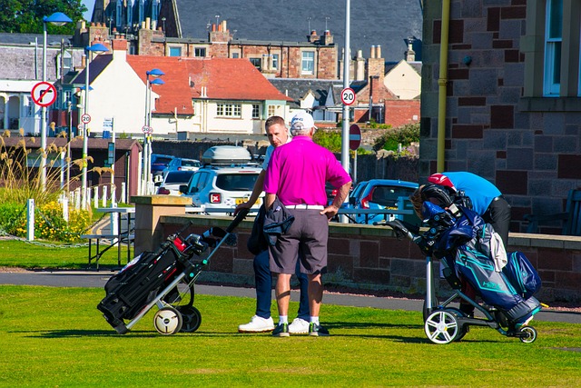 친구들과 골프게임